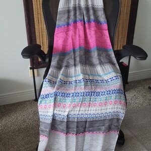 Colorful Patterned Scarf